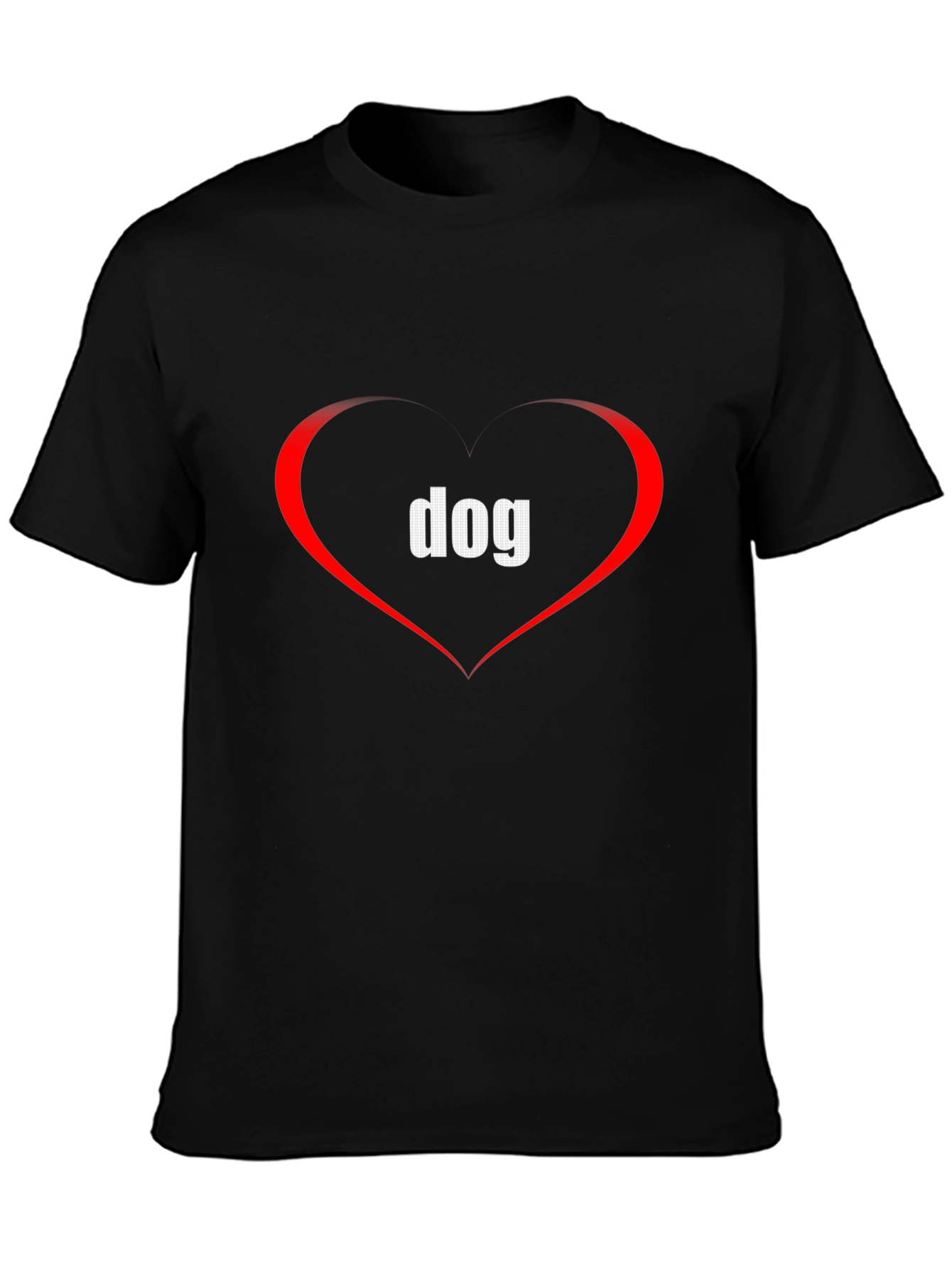 I Love Dogs T-Shirt - Heart Graphic Tee