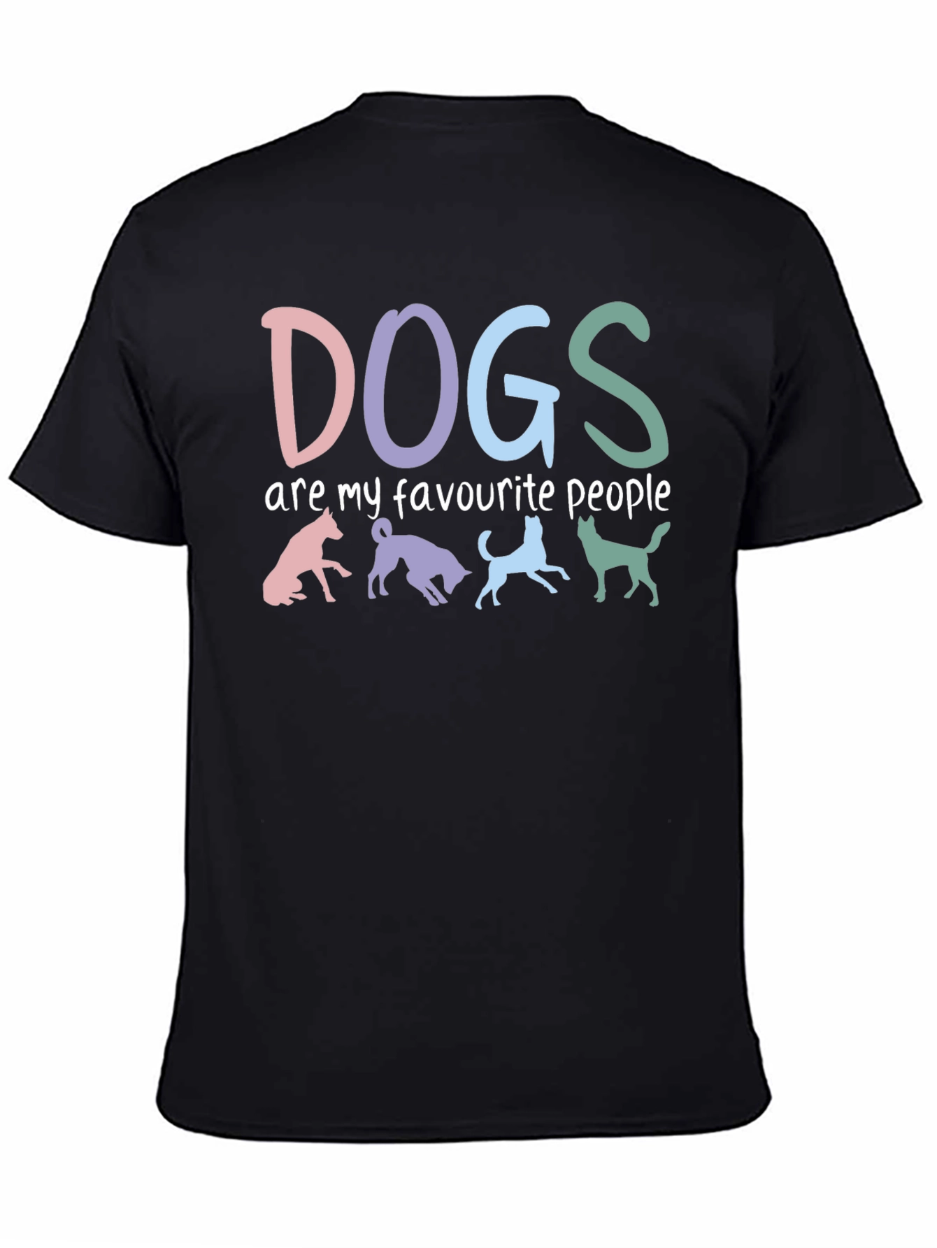 Dogs Are My Favorite People Graphic Tee