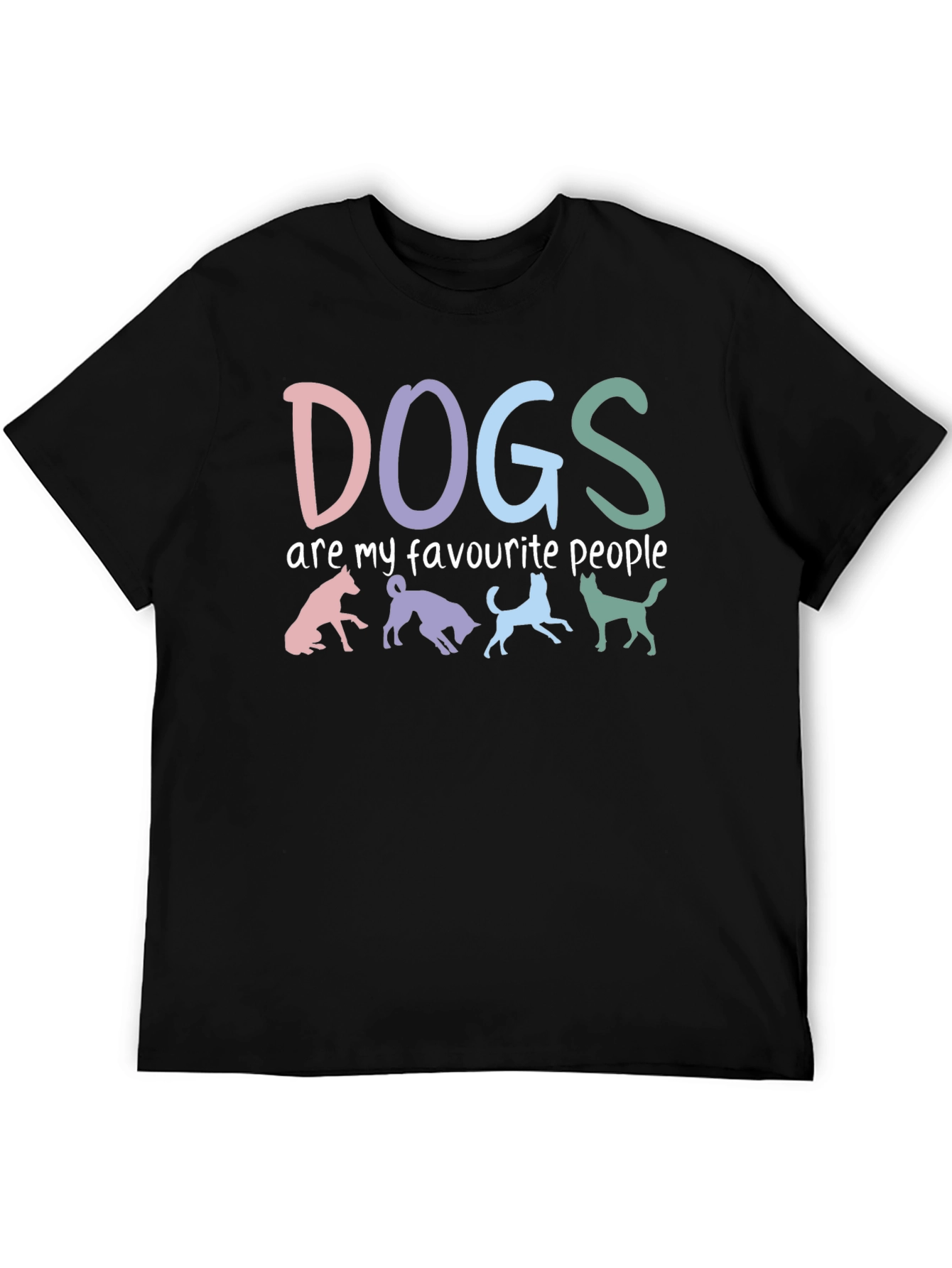 Dogs Are My Favorite People Graphic Tee