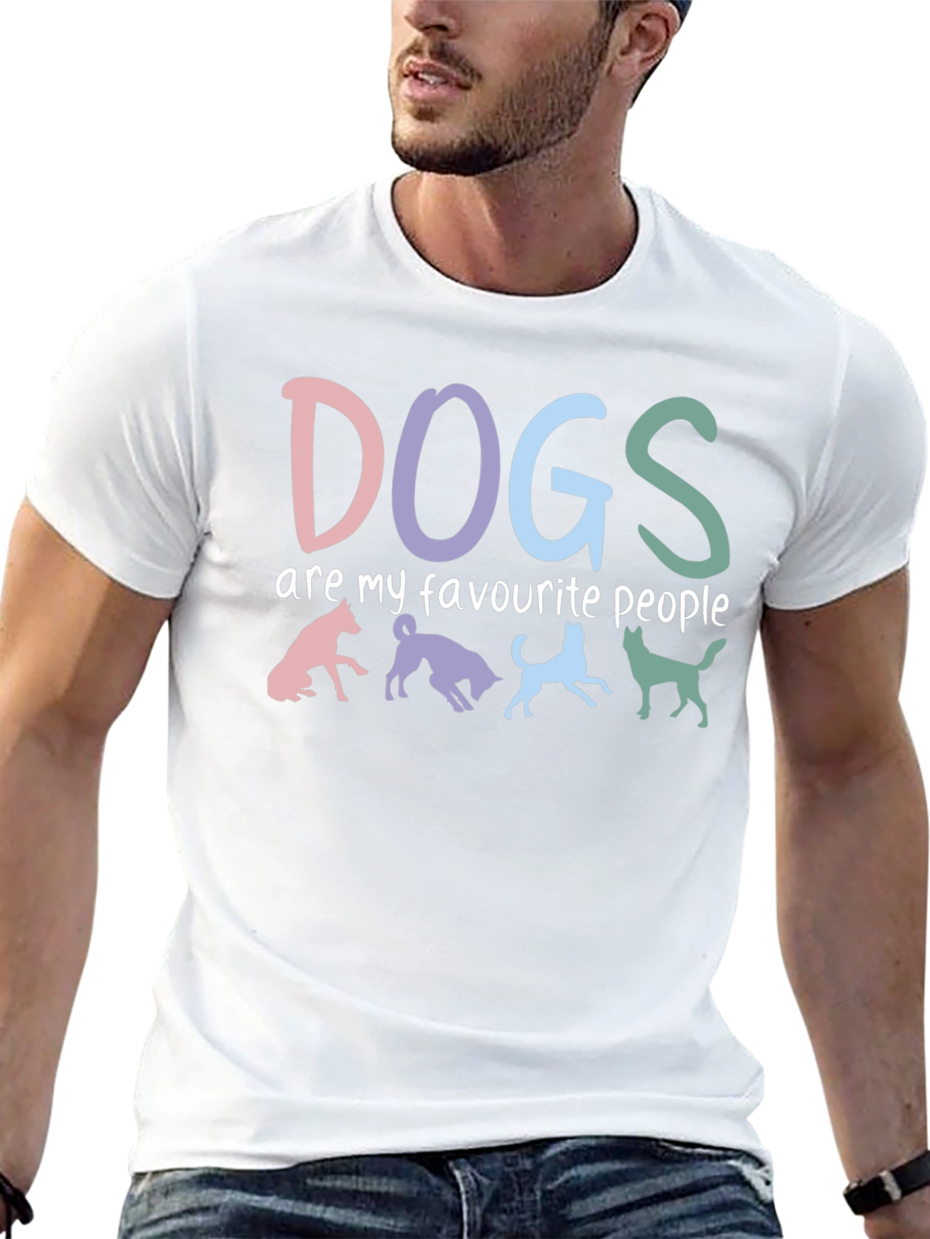 Dogs Are My Favorite People Graphic Tee