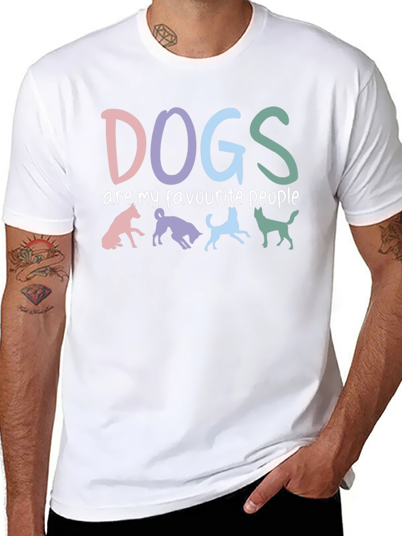 Dogs Are My Favorite People Graphic Tee