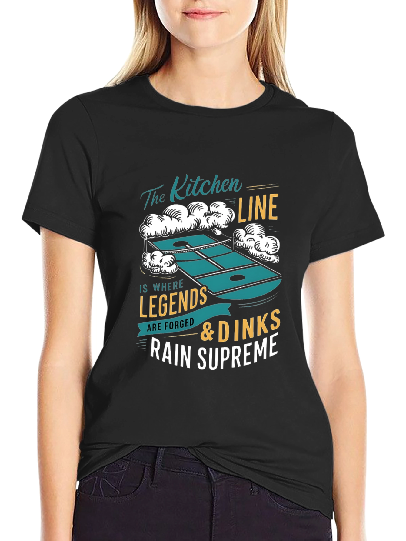 Pickleball Legend T-Shirt - Kitchen Line Supreme Tee