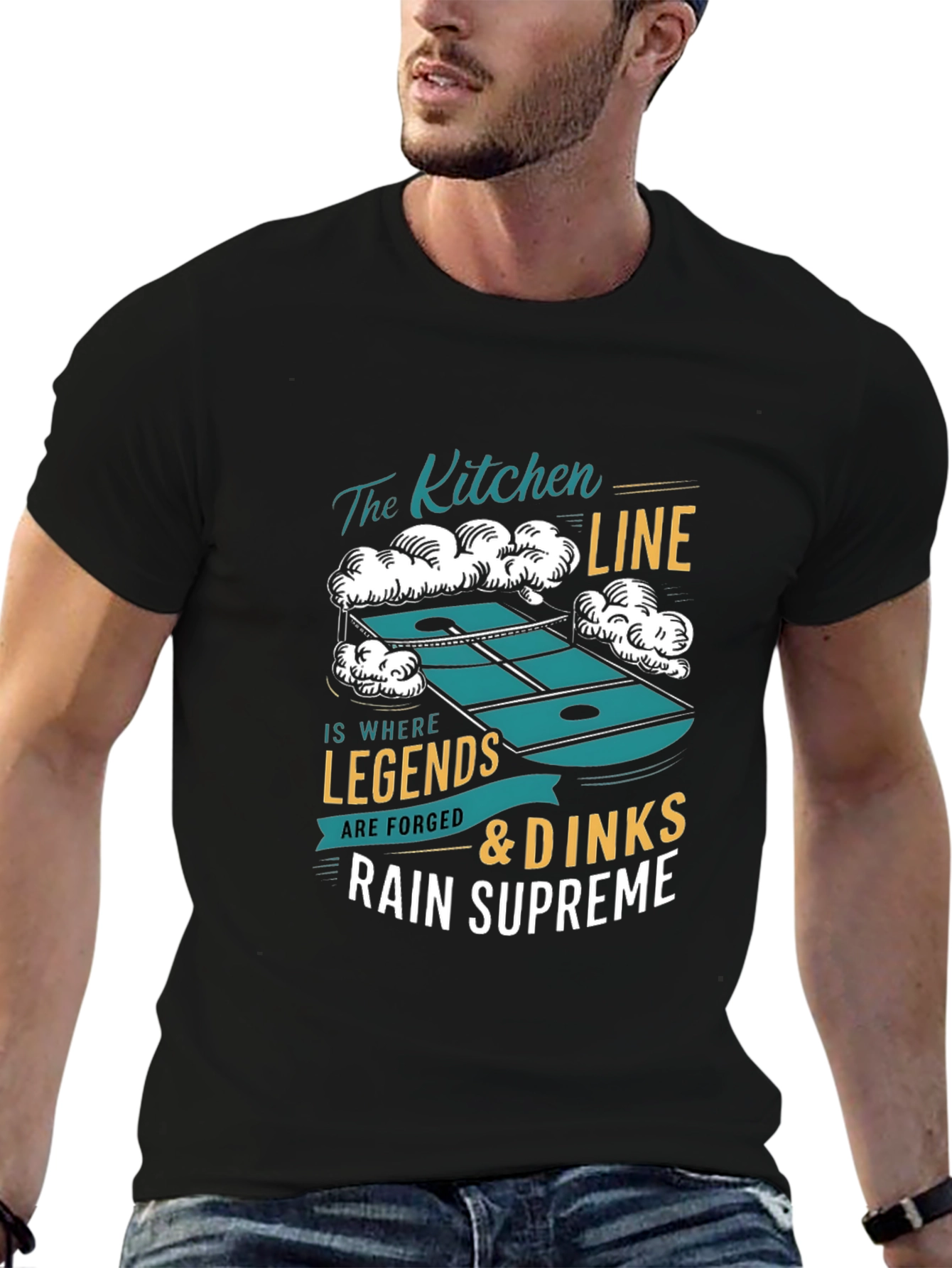 Pickleball Legend T-Shirt - Kitchen Line Supreme Tee
