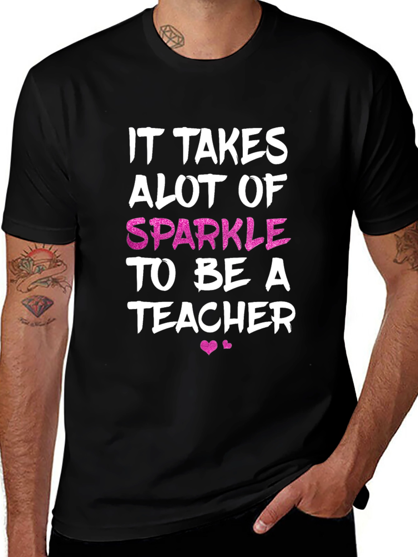 Sparkle Teacher T-Shirt - Cute Teacher Appreciation Gift