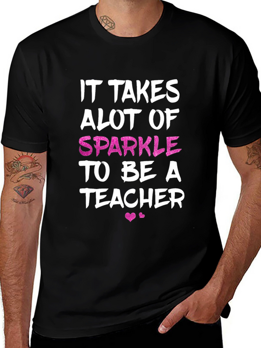 Sparkle Teacher T-Shirt - Cute Teacher Appreciation Gift