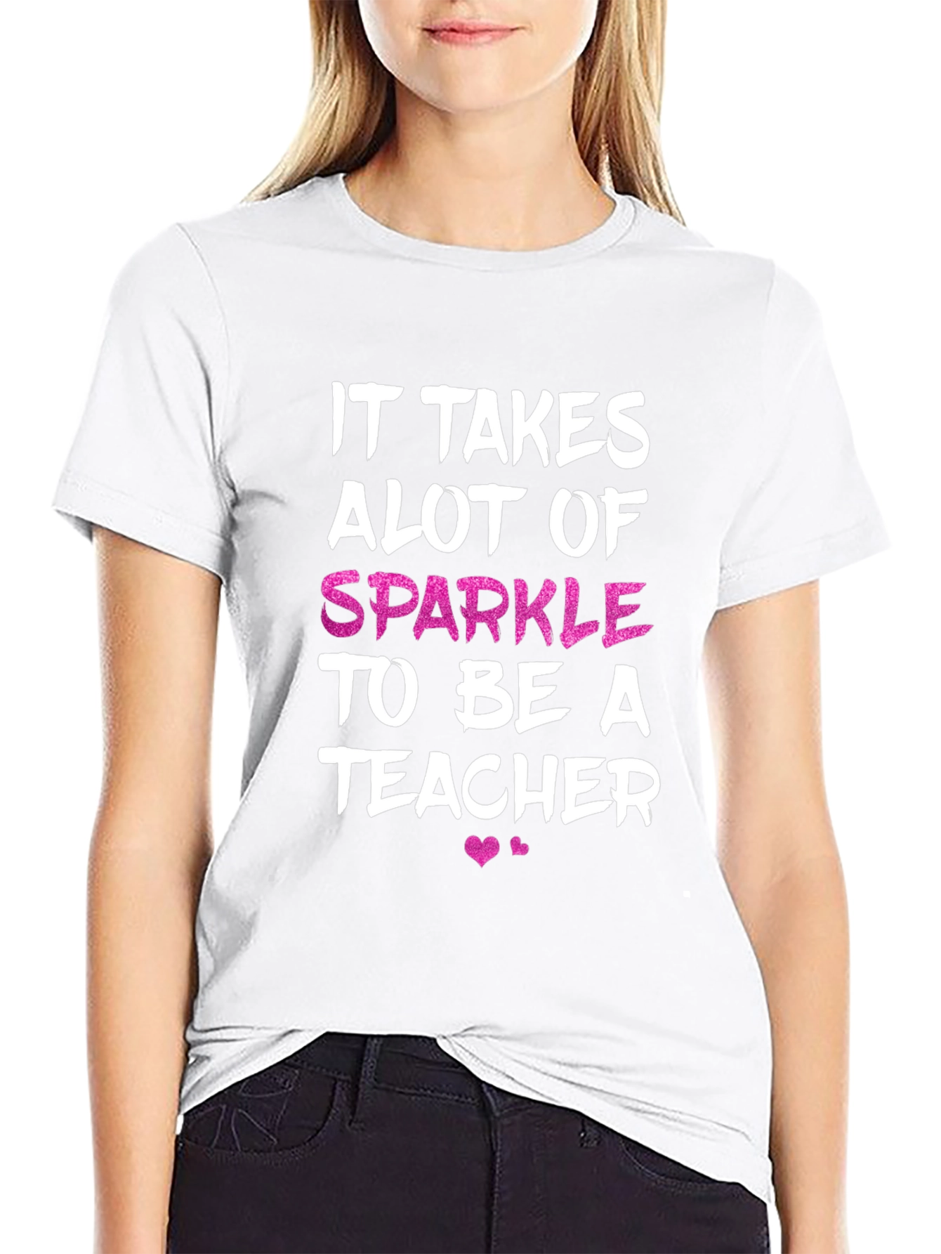 Sparkle Teacher T-Shirt - Cute Teacher Appreciation Gift