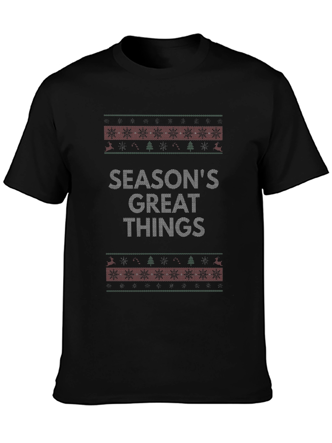 Seasons Great Things Christmas T-Shirt