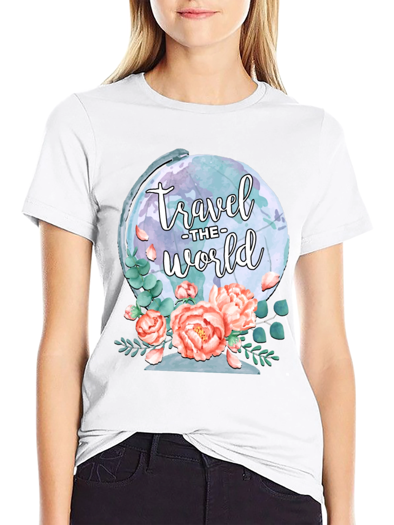Travel The World Graphic T-Shirt
