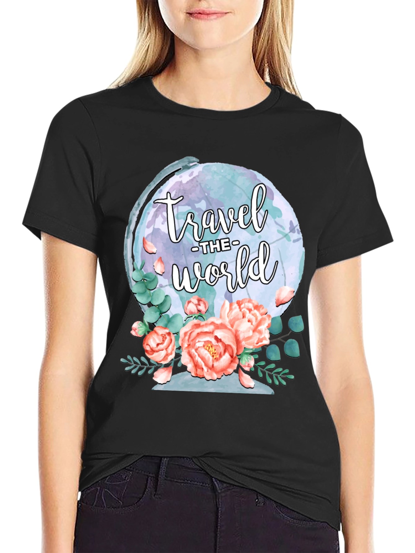 Travel The World Graphic T-Shirt