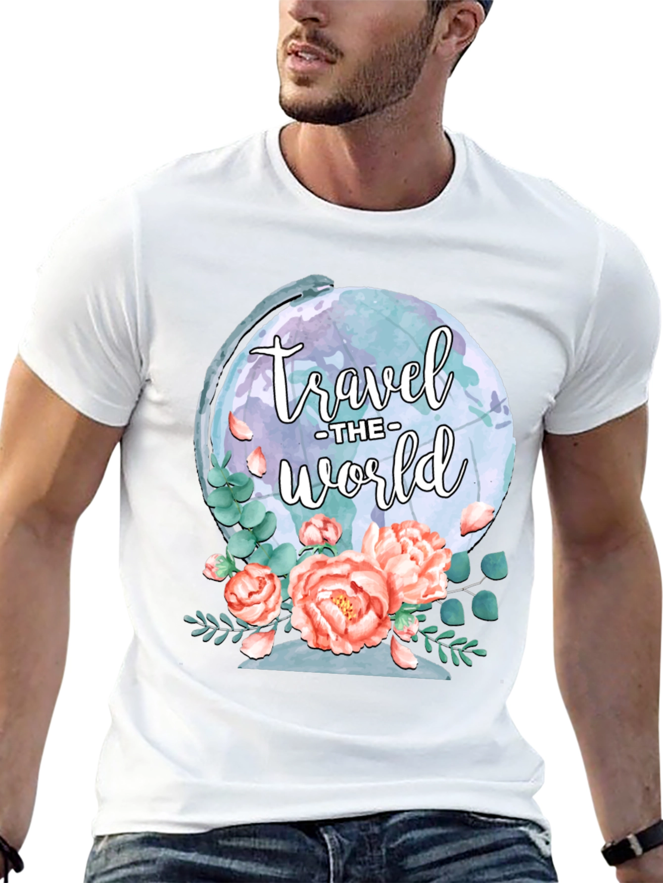 Travel The World Graphic T-Shirt