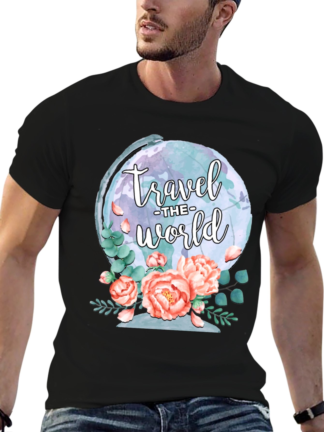 Travel The World Graphic T-Shirt