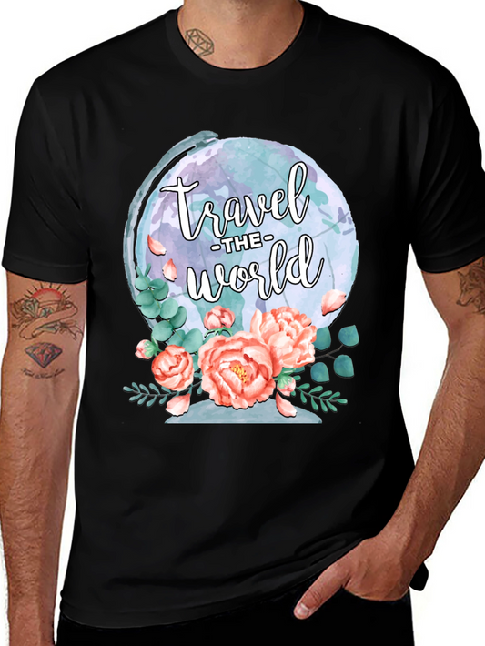 Travel The World Graphic T-Shirt
