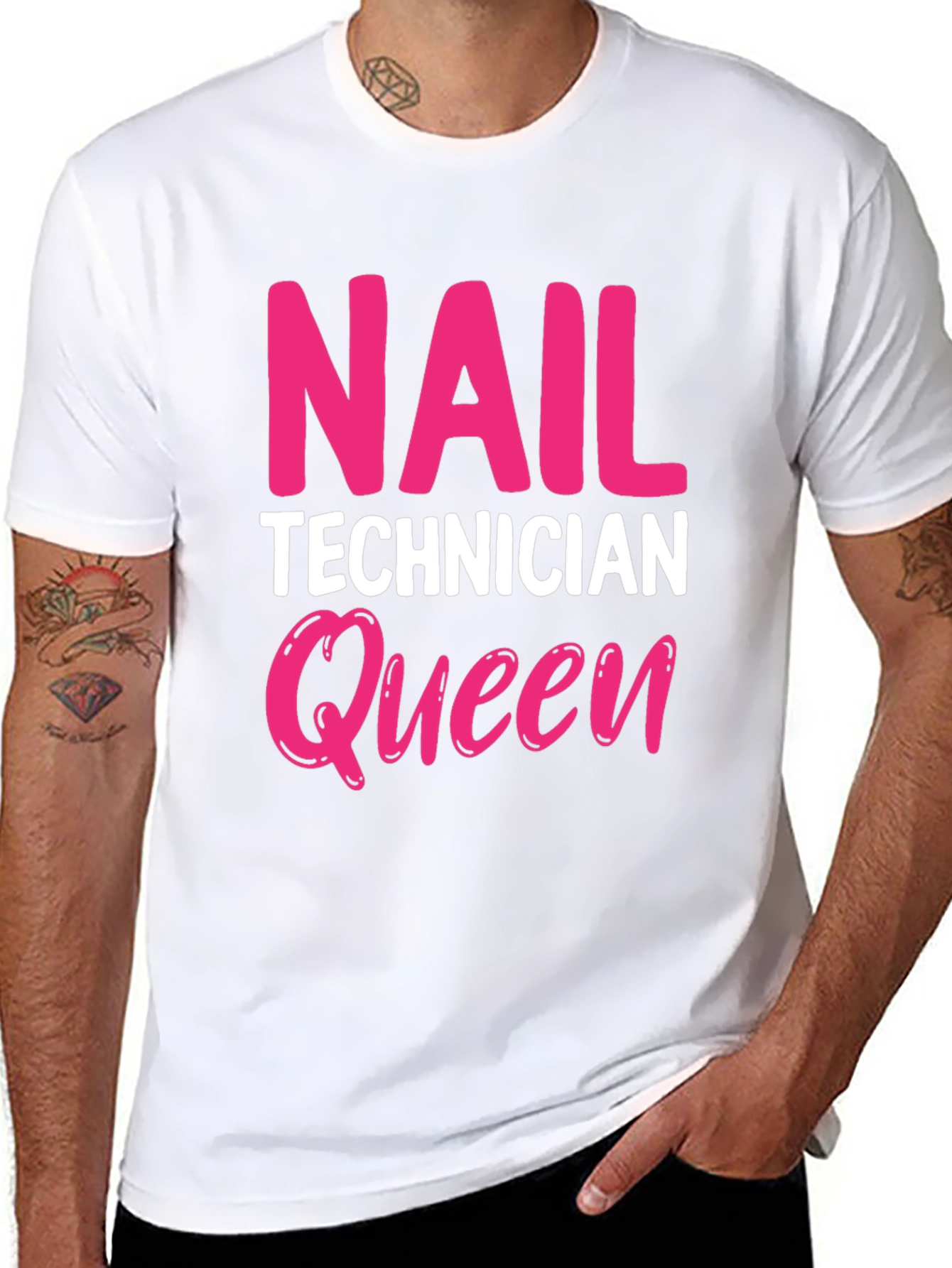 Nail Technician Queen Graphic Tee
