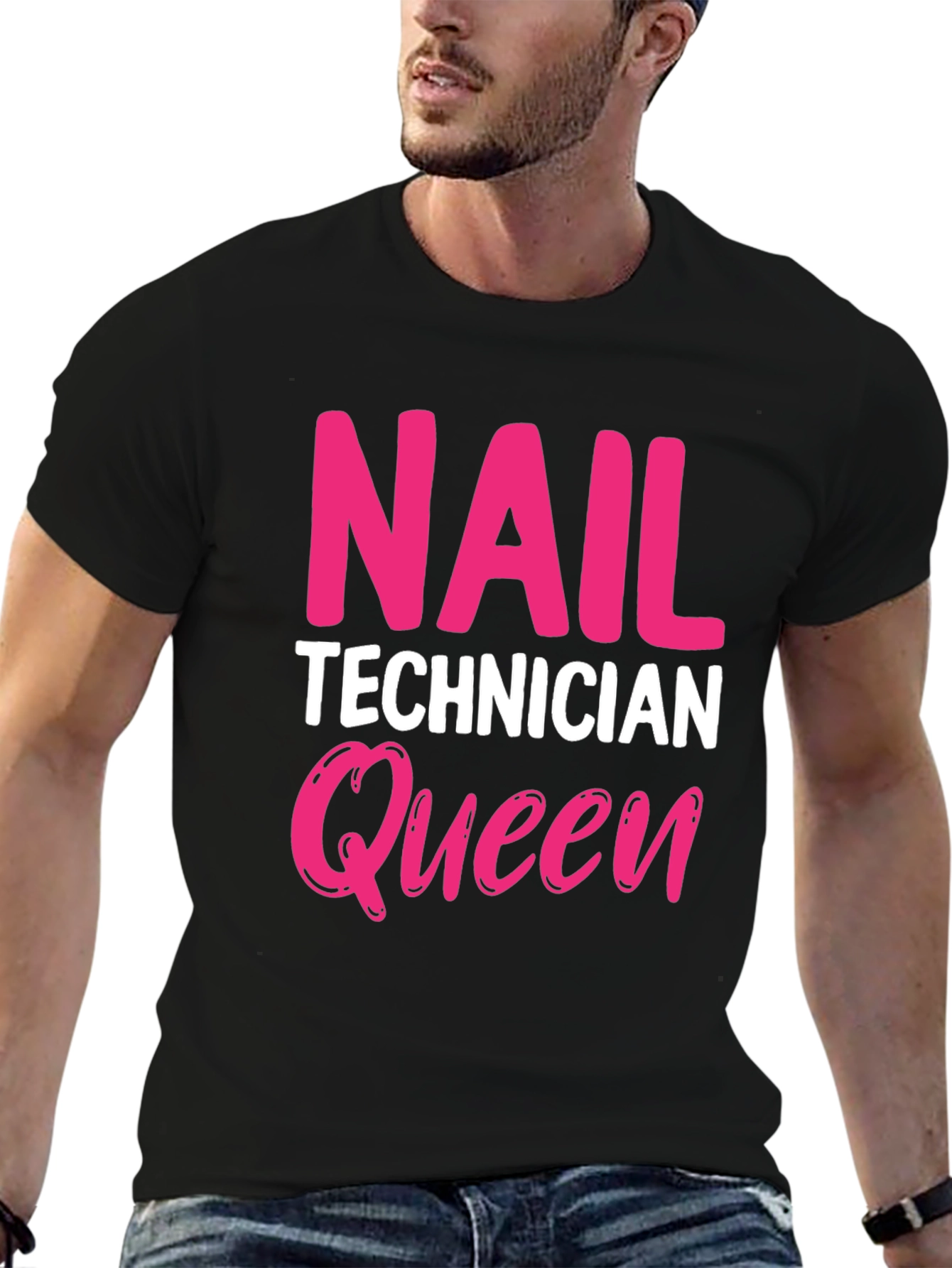 Nail Technician Queen Graphic Tee