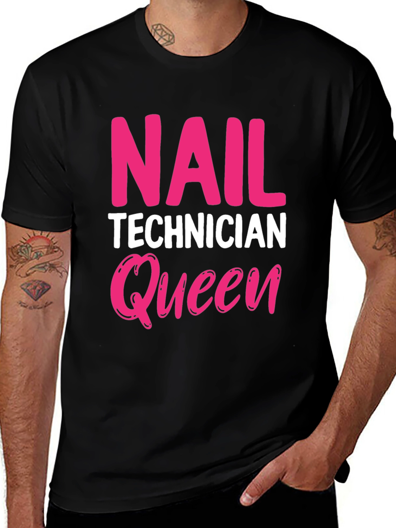 Nail Technician Queen Graphic Tee