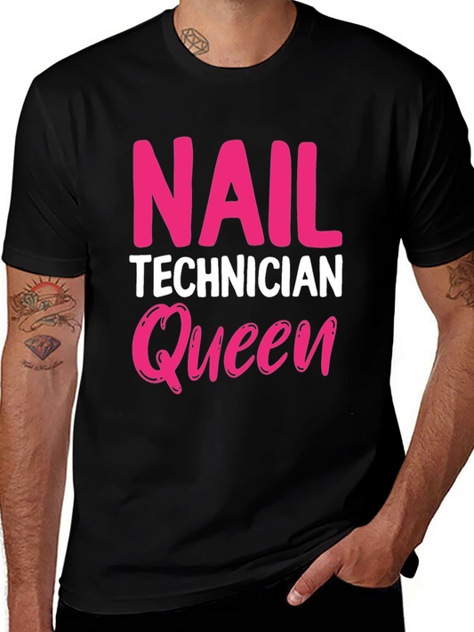 Nail Technician Queen Graphic Tee