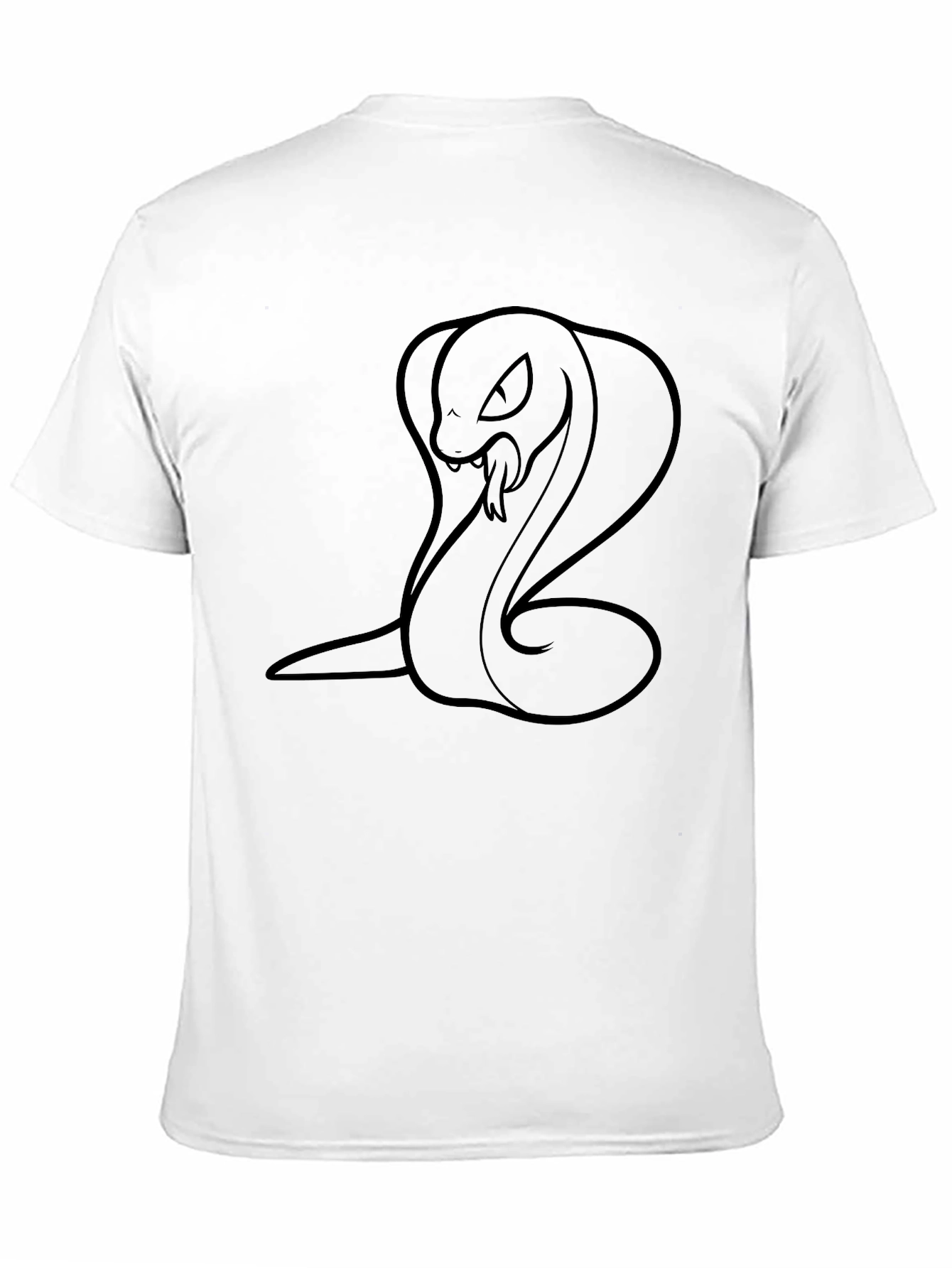 Cobra Graphic Black T-Shirt - Mens Fashion