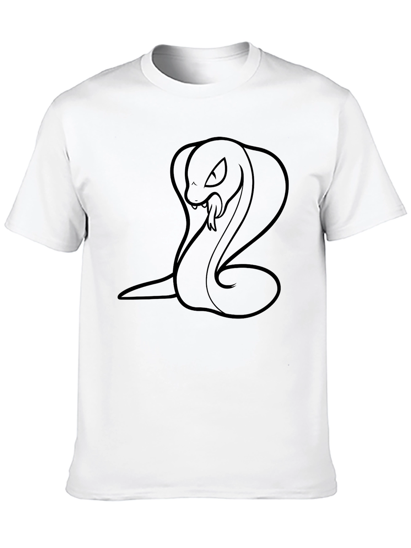 Cobra Graphic Black T-Shirt - Mens Fashion