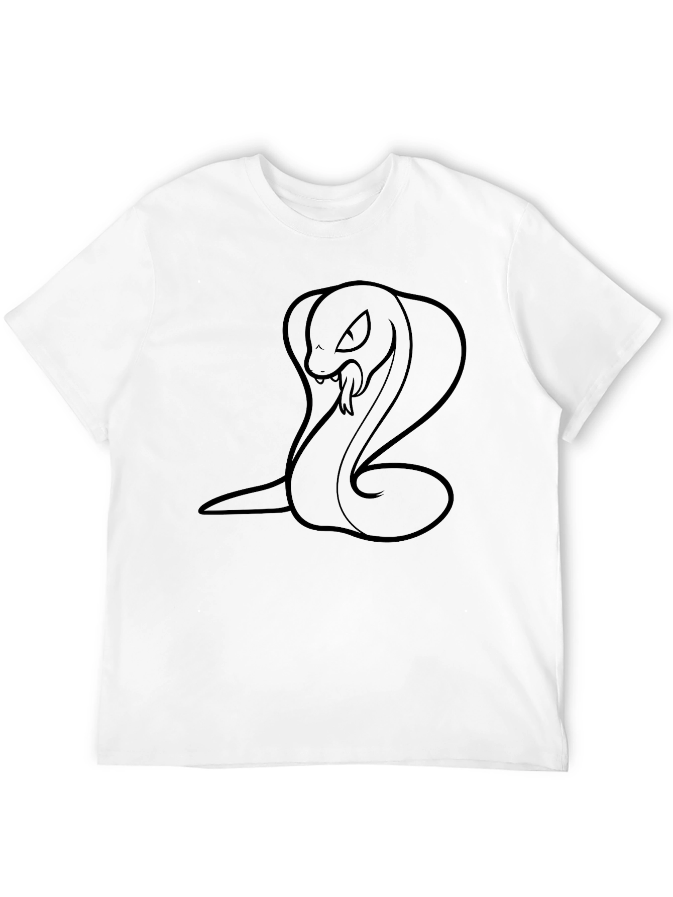 Cobra Graphic Black T-Shirt - Mens Fashion
