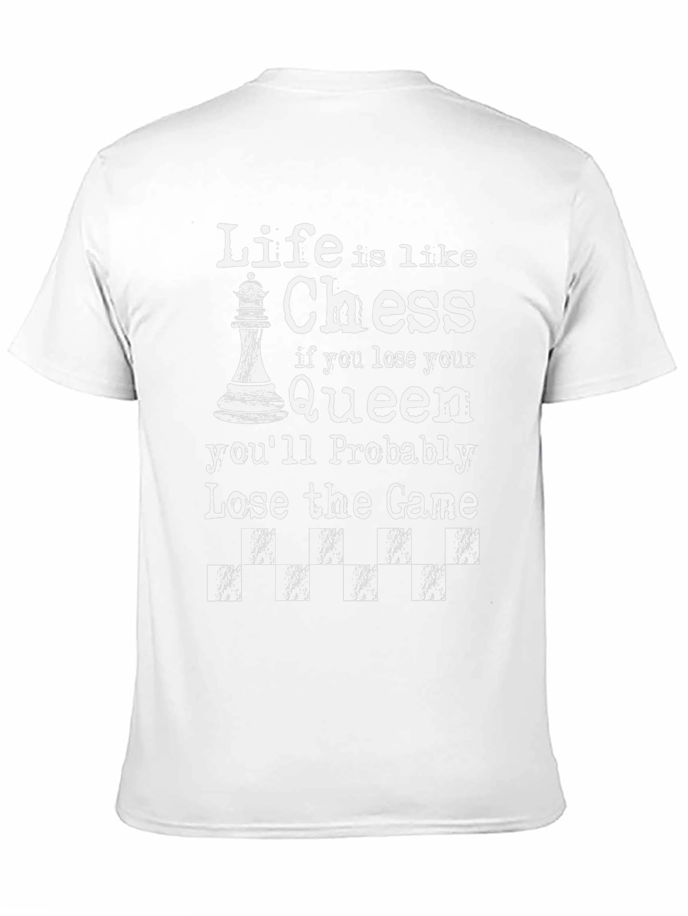 Life is Like Chess Graphic Tee