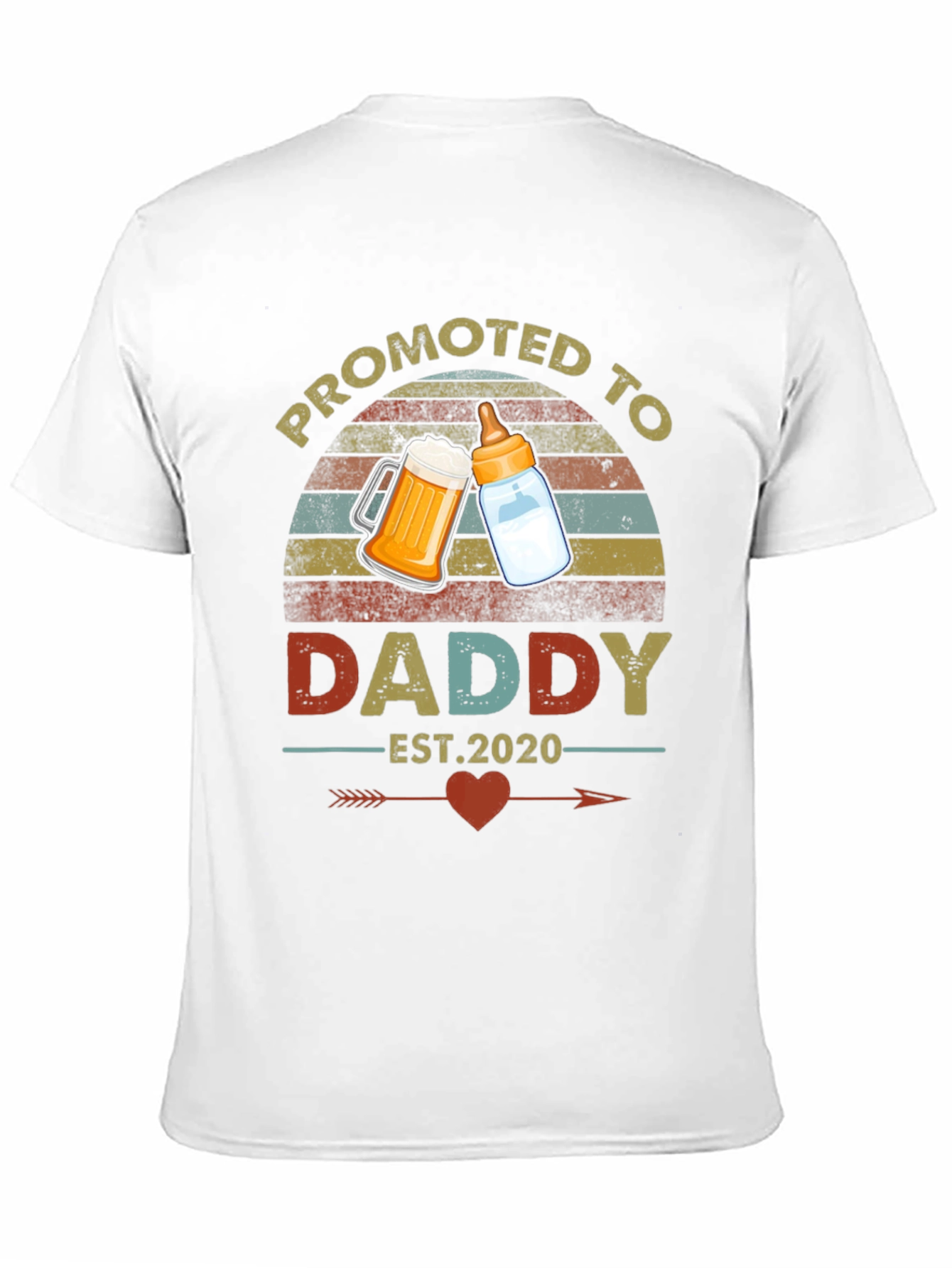 Promoted to Daddy Est. 2020 T-Shirt