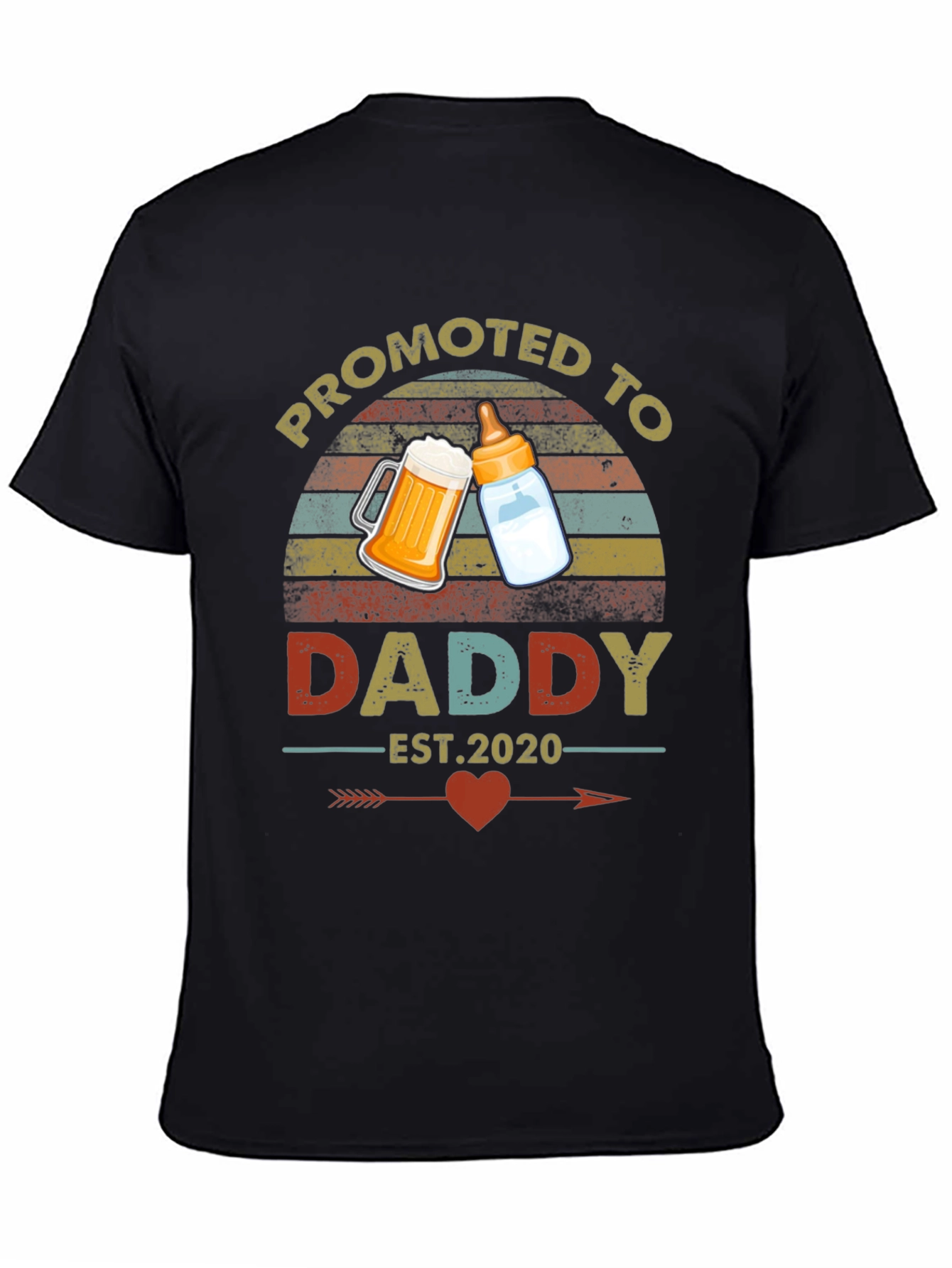 Promoted to Daddy Est. 2020 T-Shirt