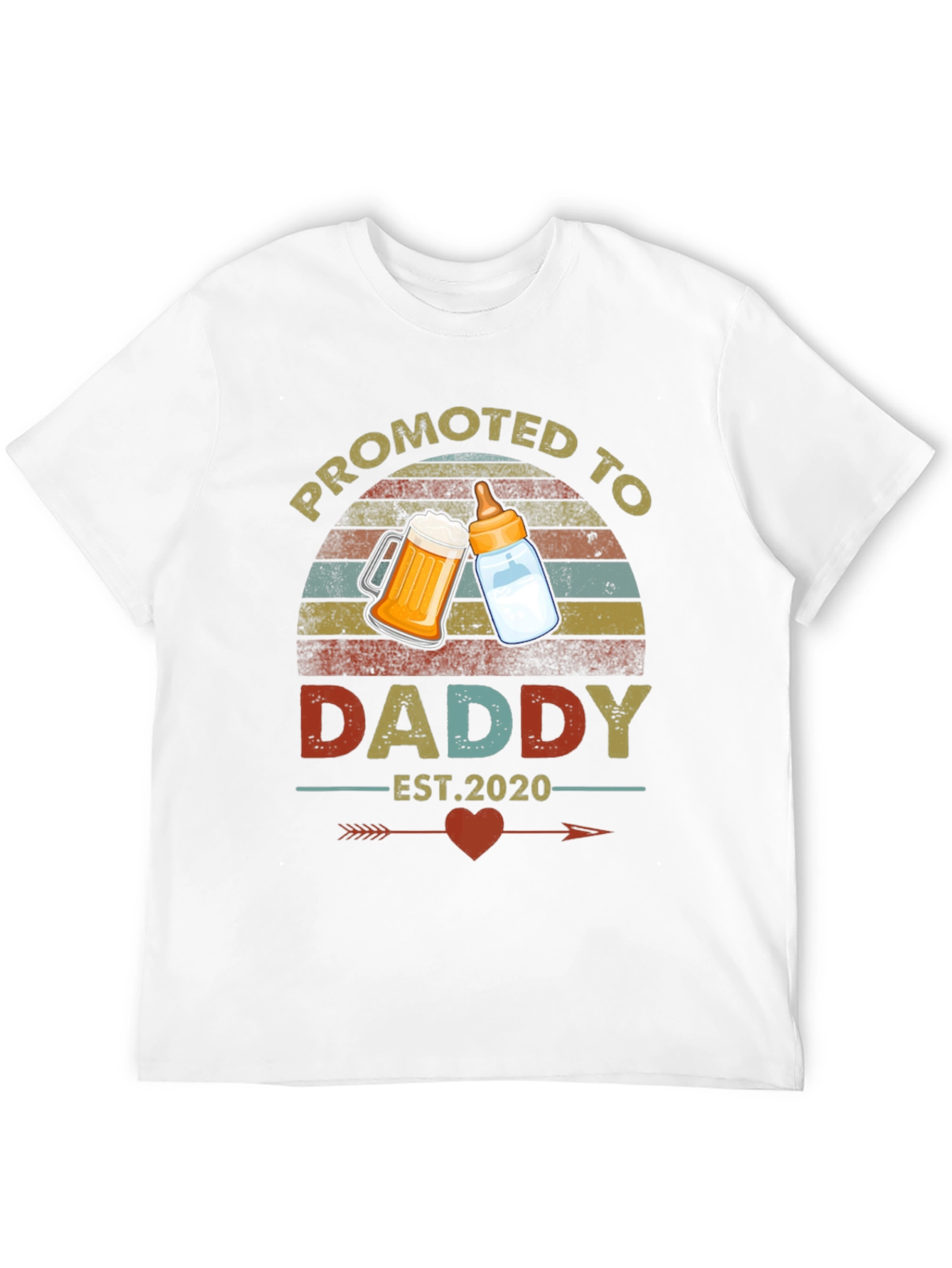 Promoted to Daddy Est. 2020 T-Shirt