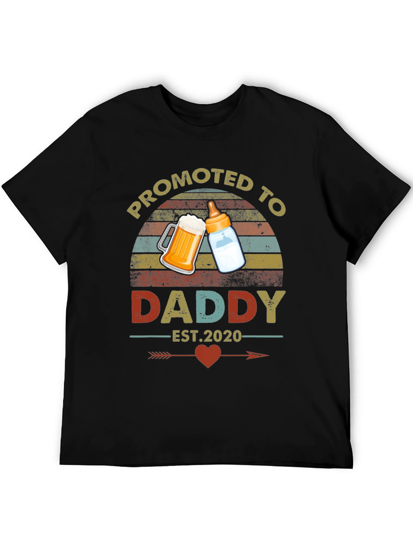 Promoted to Daddy Est. 2020 T-Shirt