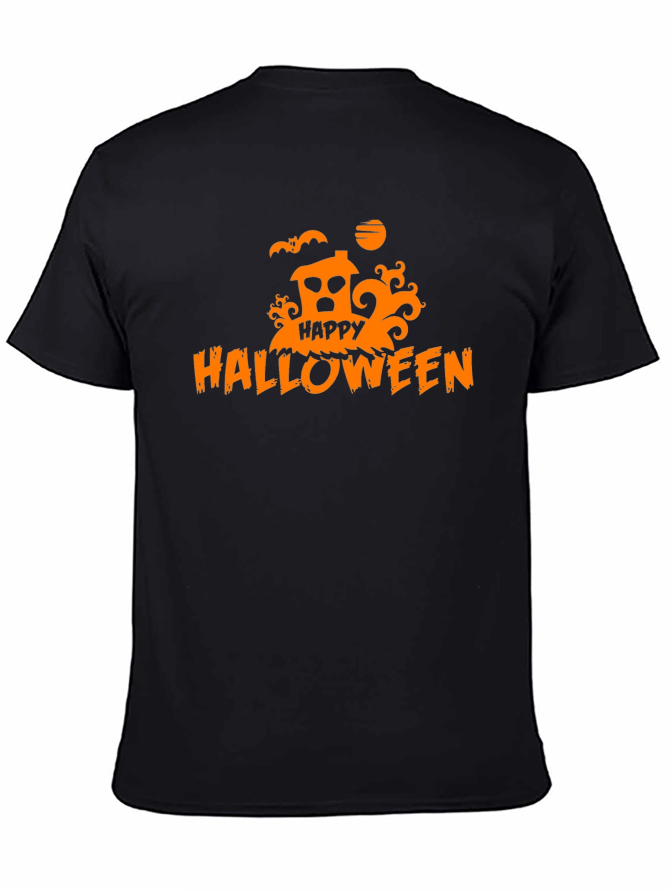 Happy Halloween Black T-Shirt