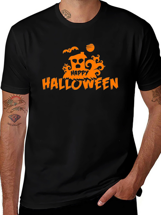 Happy Halloween Black T-Shirt