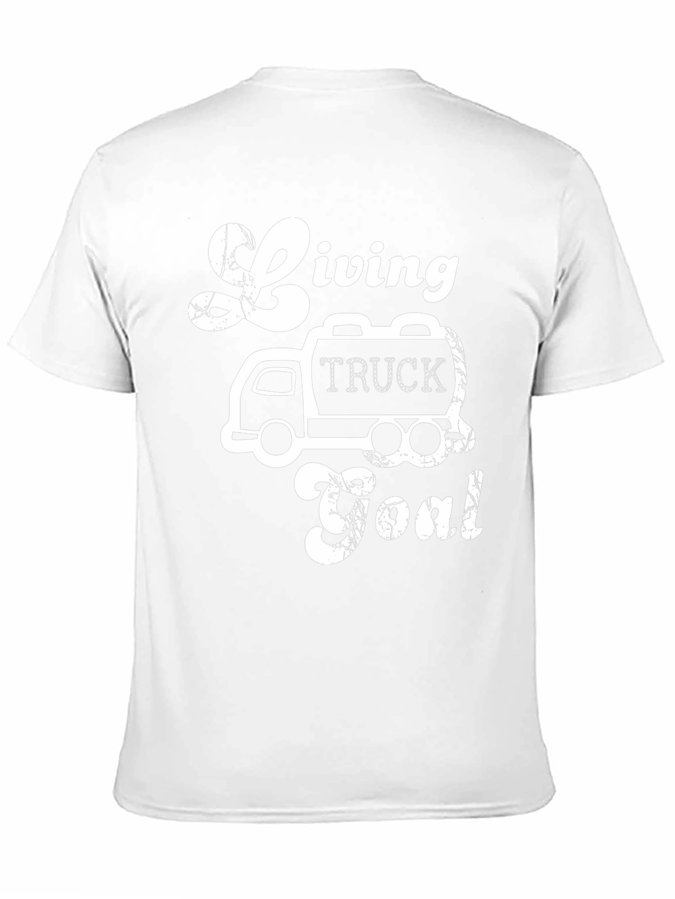 Living Truck Goal Black Graphic Tee