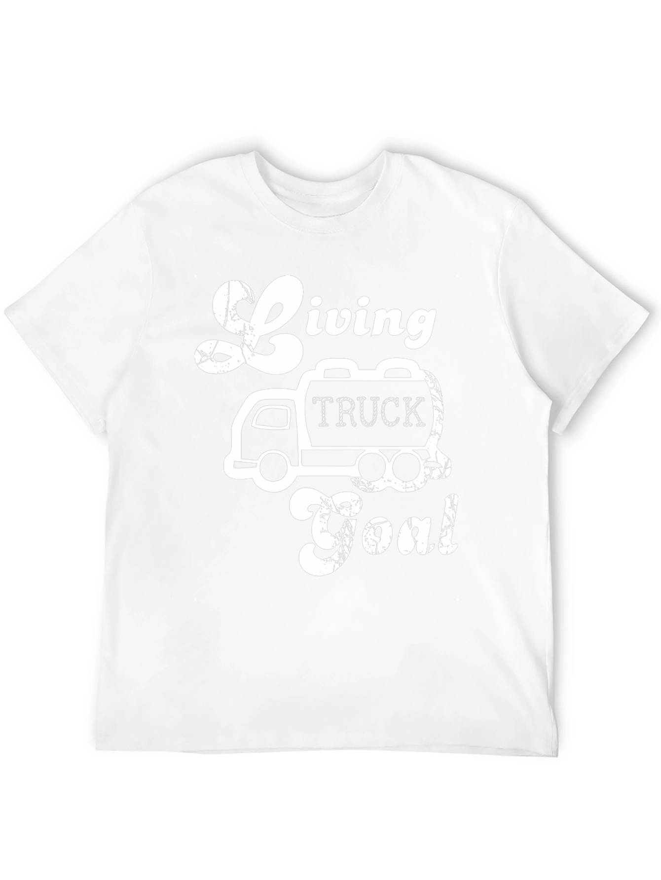 Living Truck Goal Black Graphic Tee