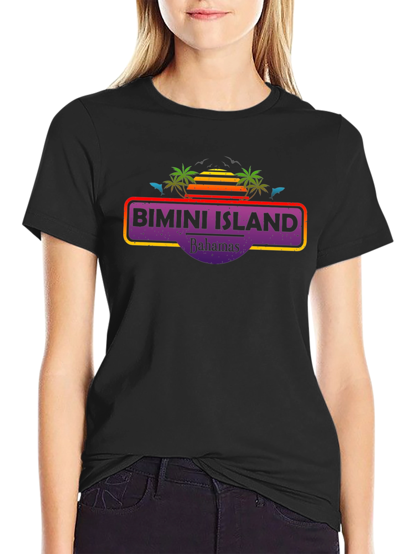 Bimini Island Bahamas T-Shirt Retro Design