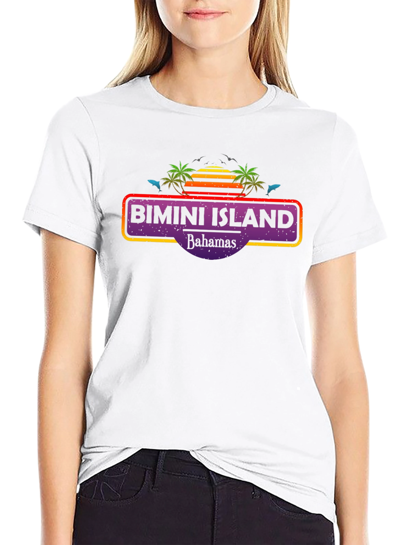 Bimini Island Bahamas T-Shirt Retro Design