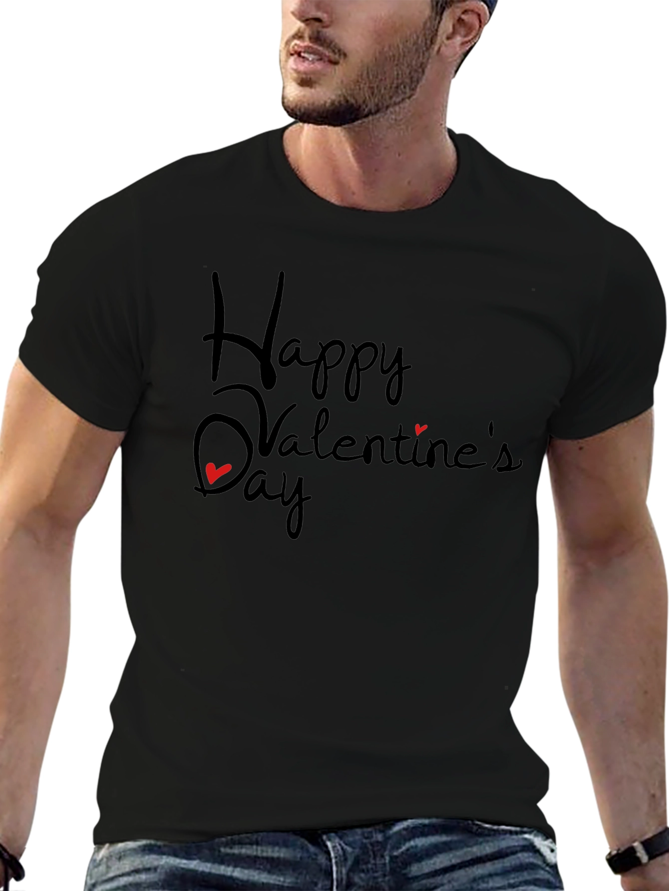 Happy Valentines Day Graphic T-Shirt