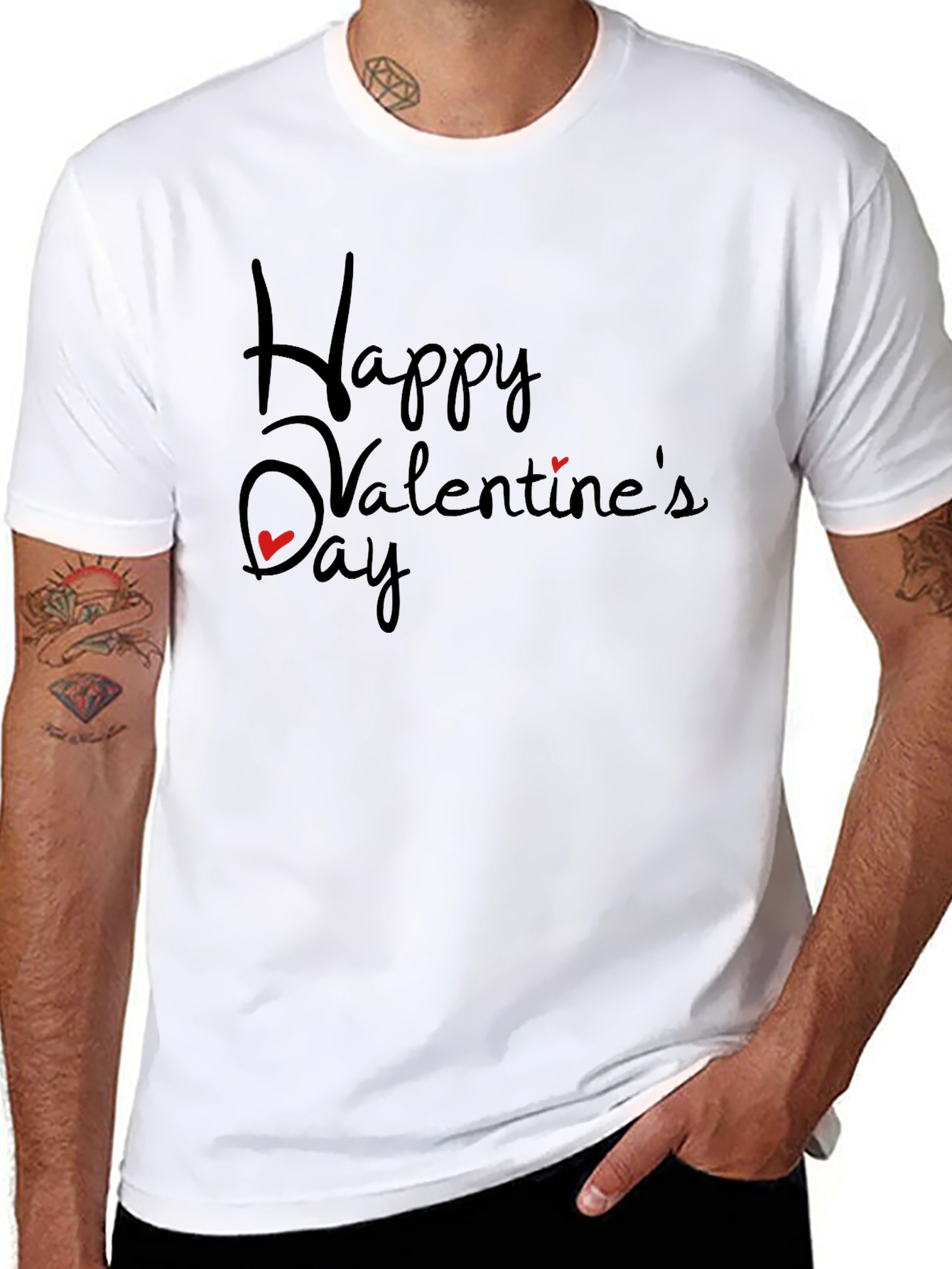 Happy Valentines Day Graphic T-Shirt