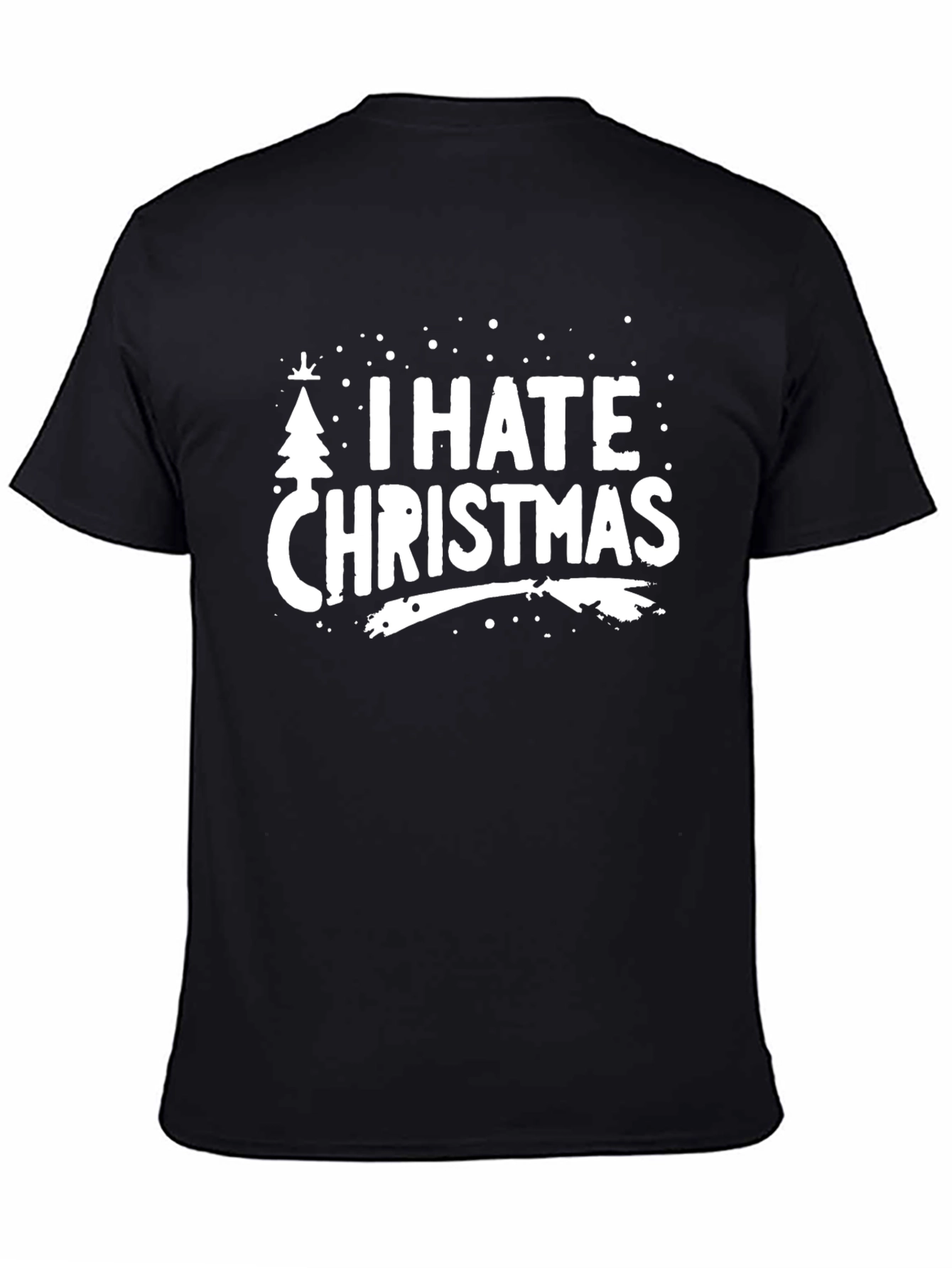 I Hate Christmas Graphic Tee - Holiday Humor