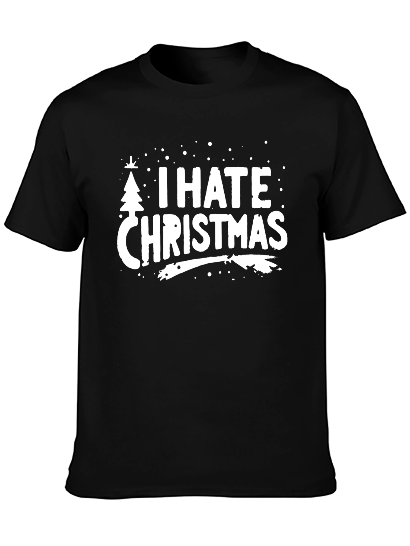 I Hate Christmas Graphic Tee - Holiday Humor