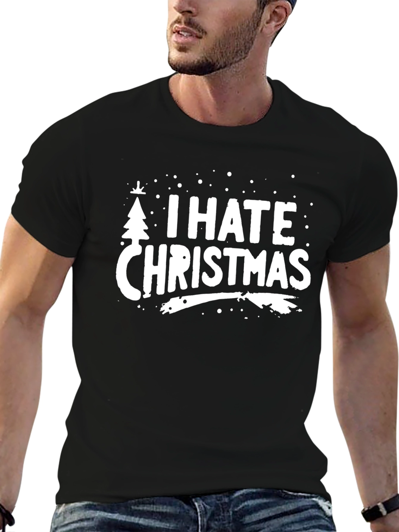 I Hate Christmas Graphic Tee - Holiday Humor