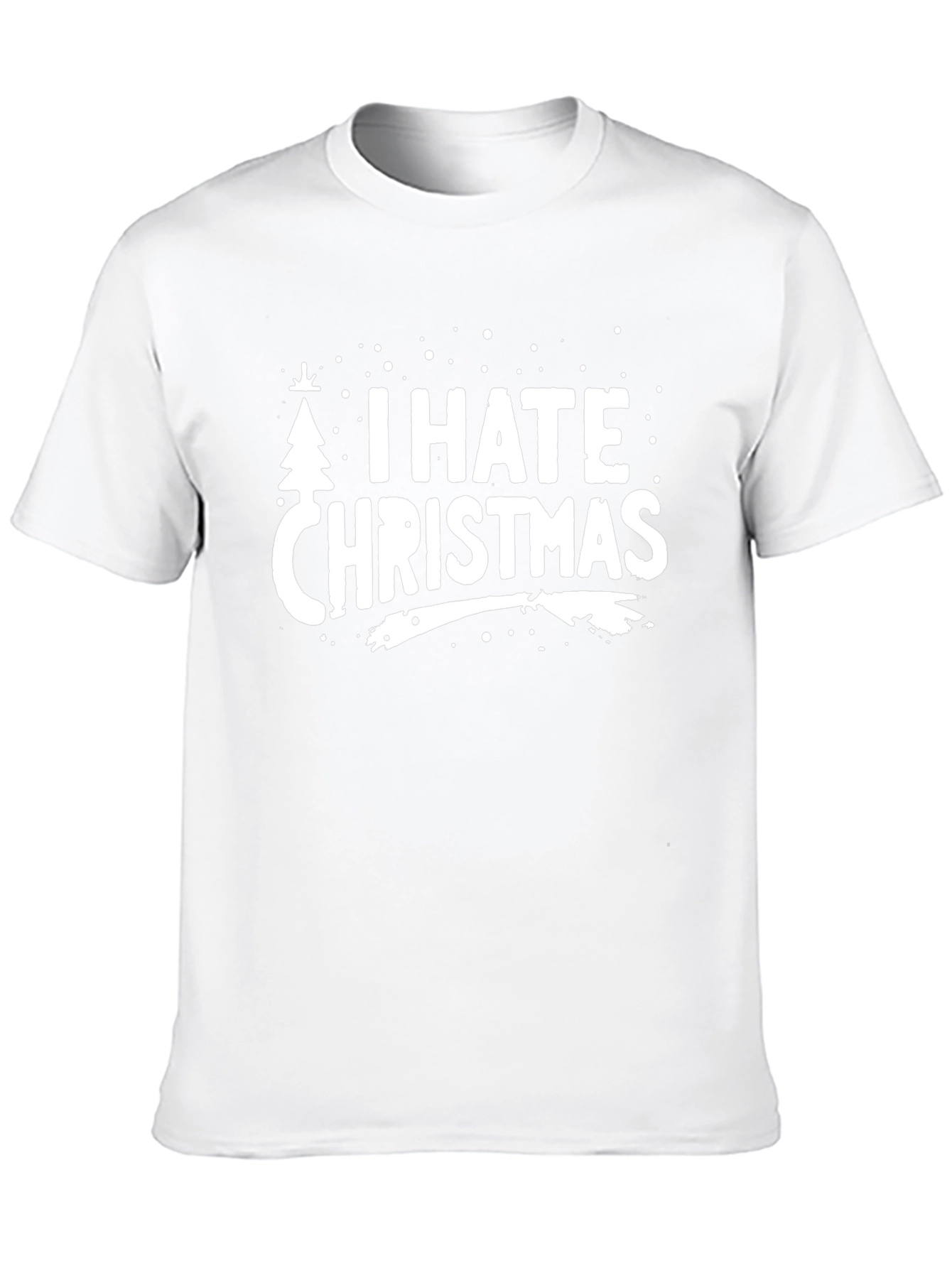 I Hate Christmas Graphic Tee - Holiday Humor