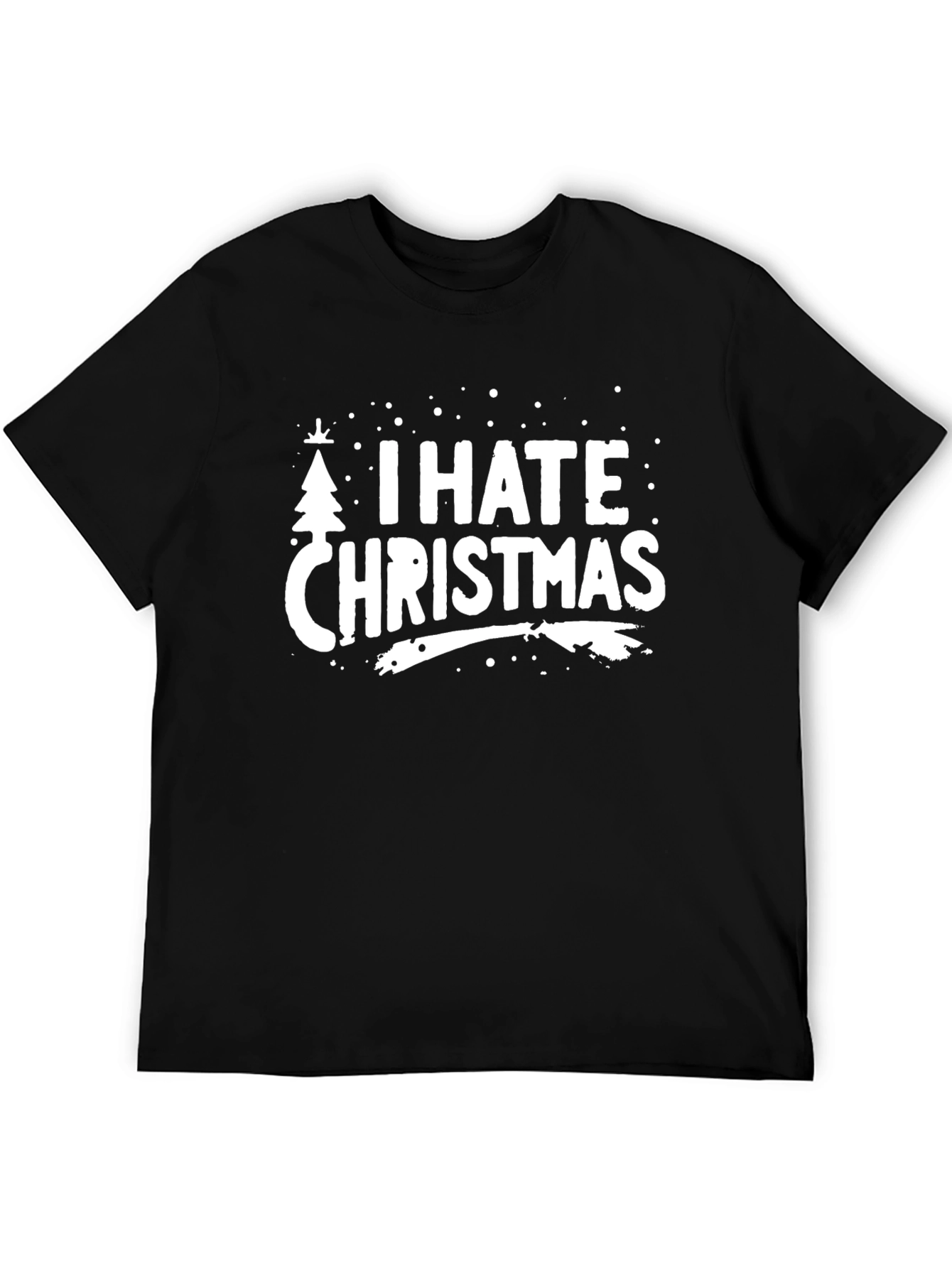 I Hate Christmas Graphic Tee - Holiday Humor