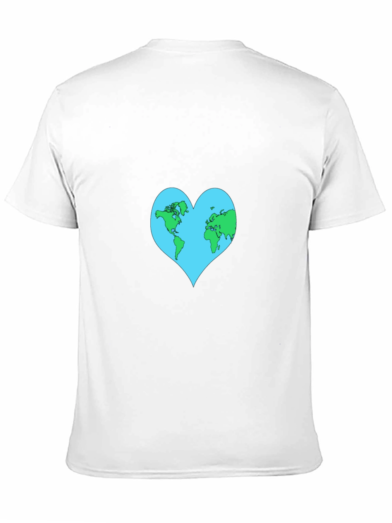 Earth Heart Graphic Tee - Black