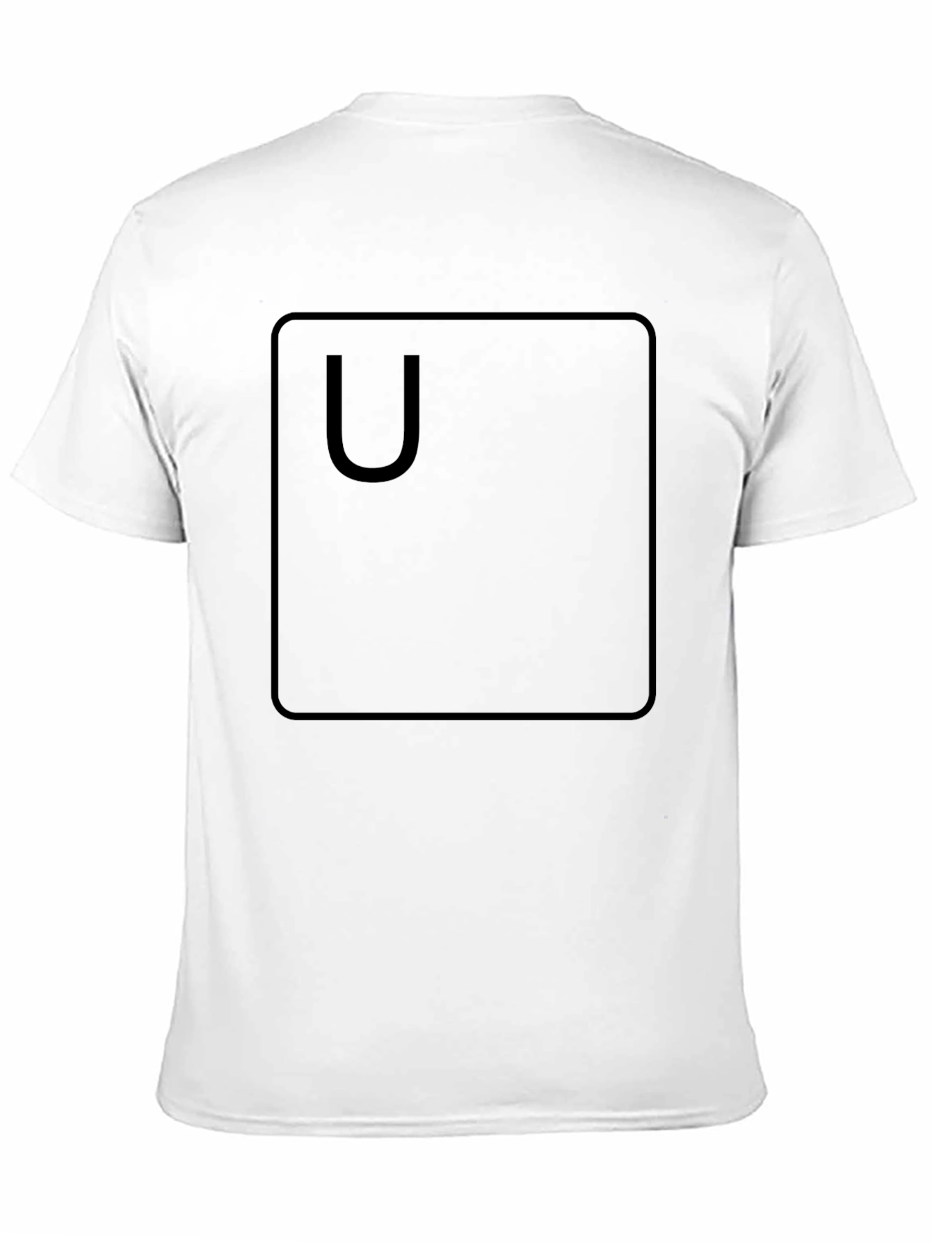 U Key Black T-Shirt - Gamer Style