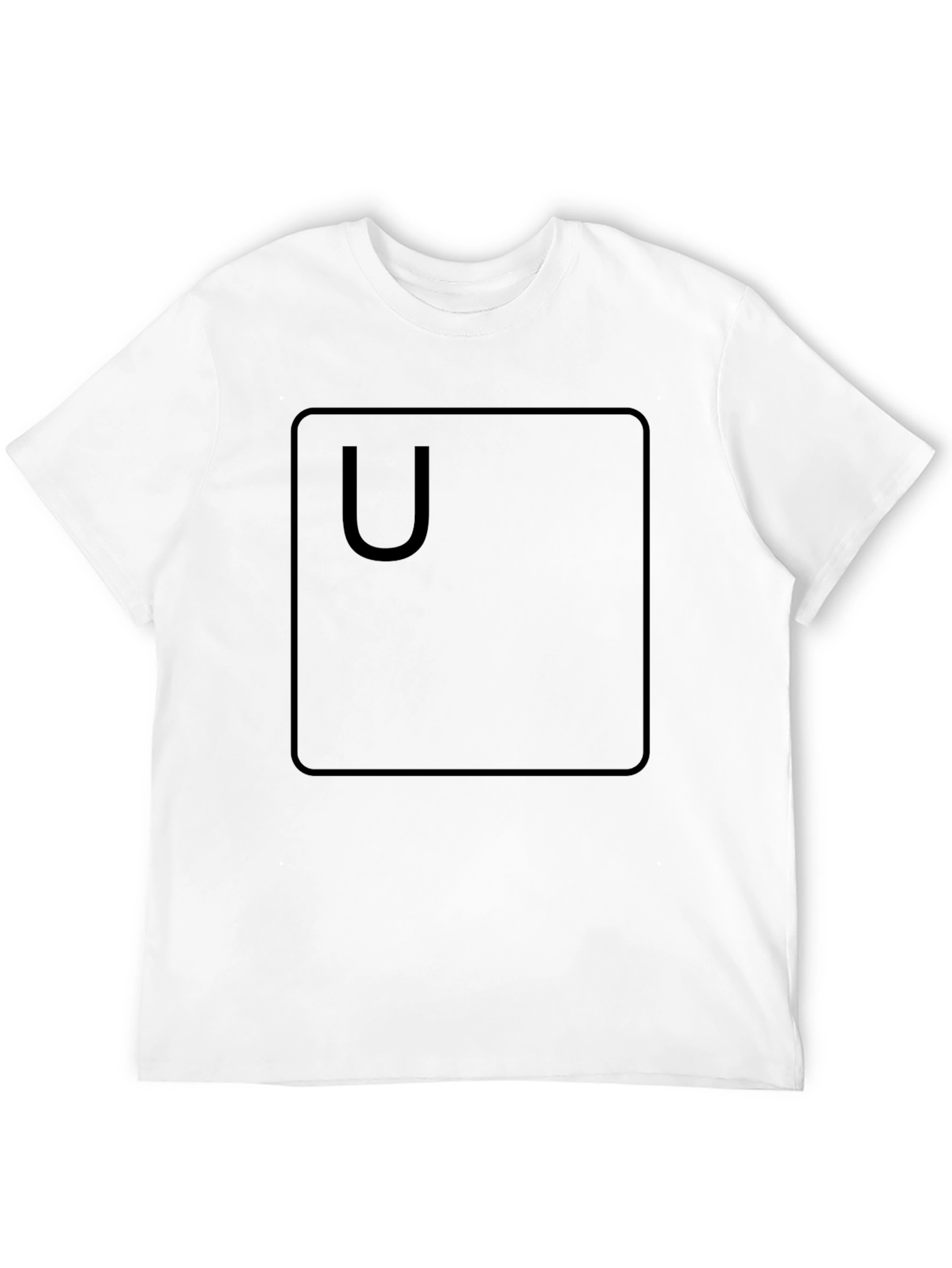 U Key Black T-Shirt - Gamer Style