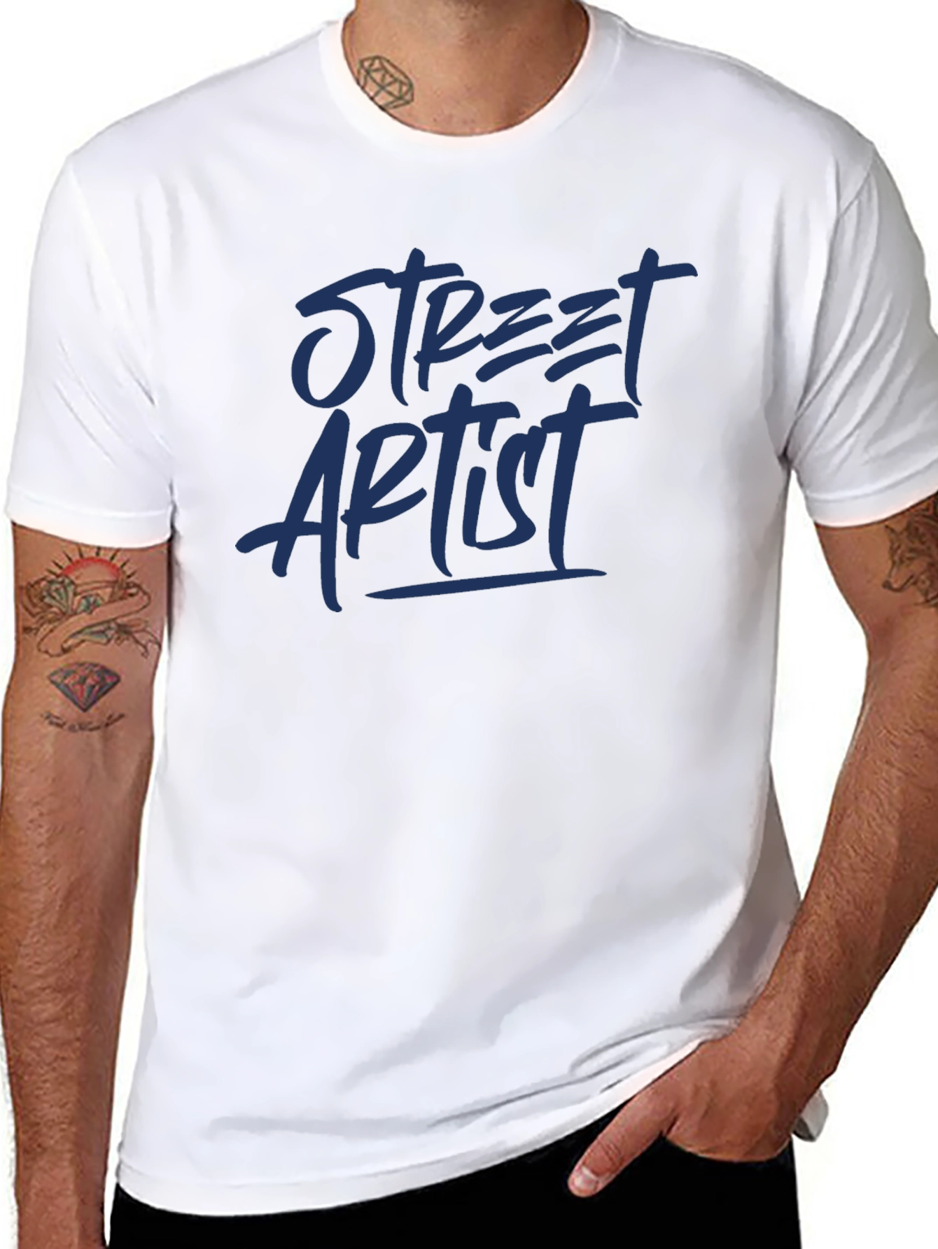 Street Artist Graphic Tee - Cool Urban Style