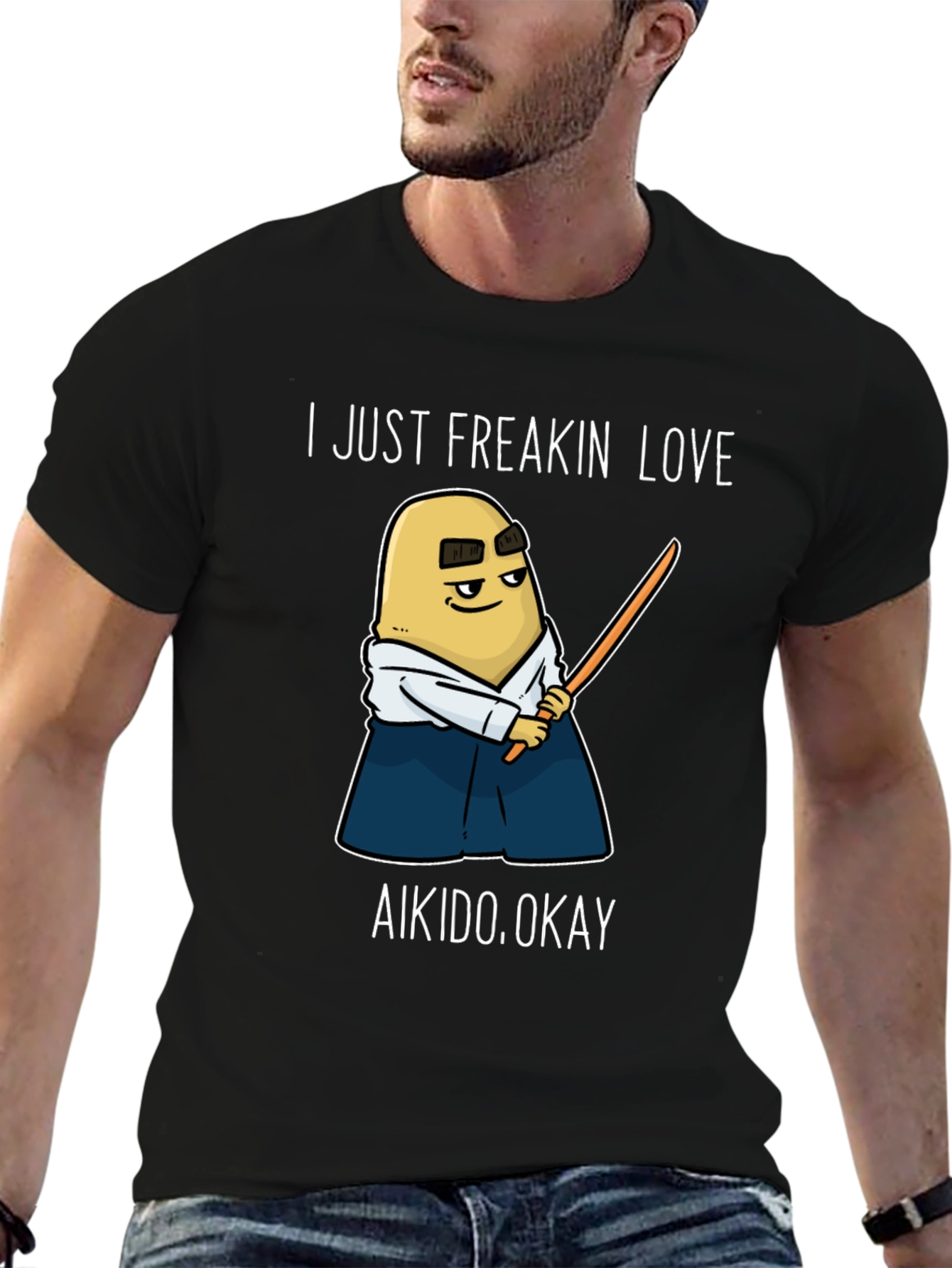 Aikido Potato T-Shirt - I Just Freakin Love Aikido!