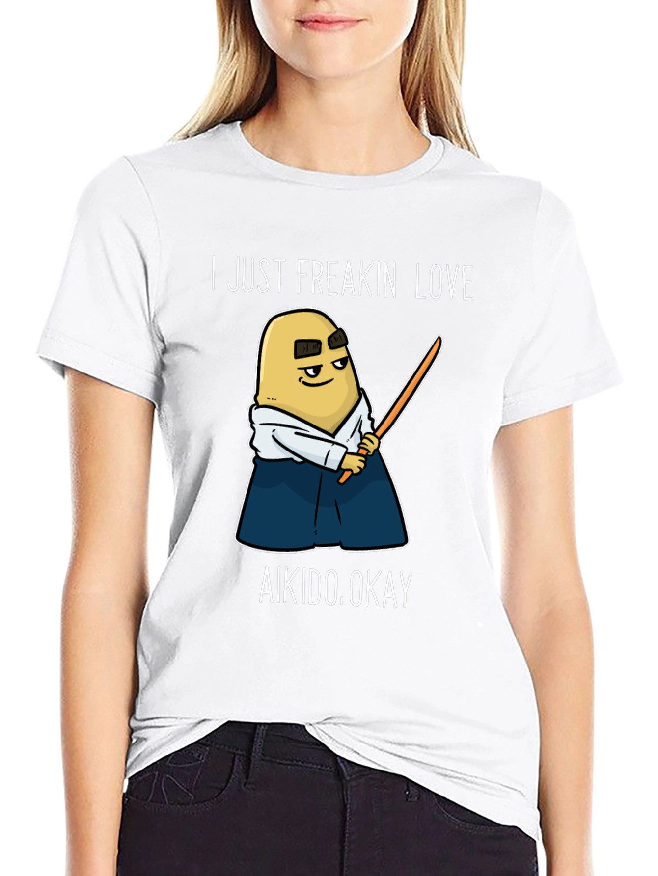 Aikido Potato T-Shirt - I Just Freakin Love Aikido!