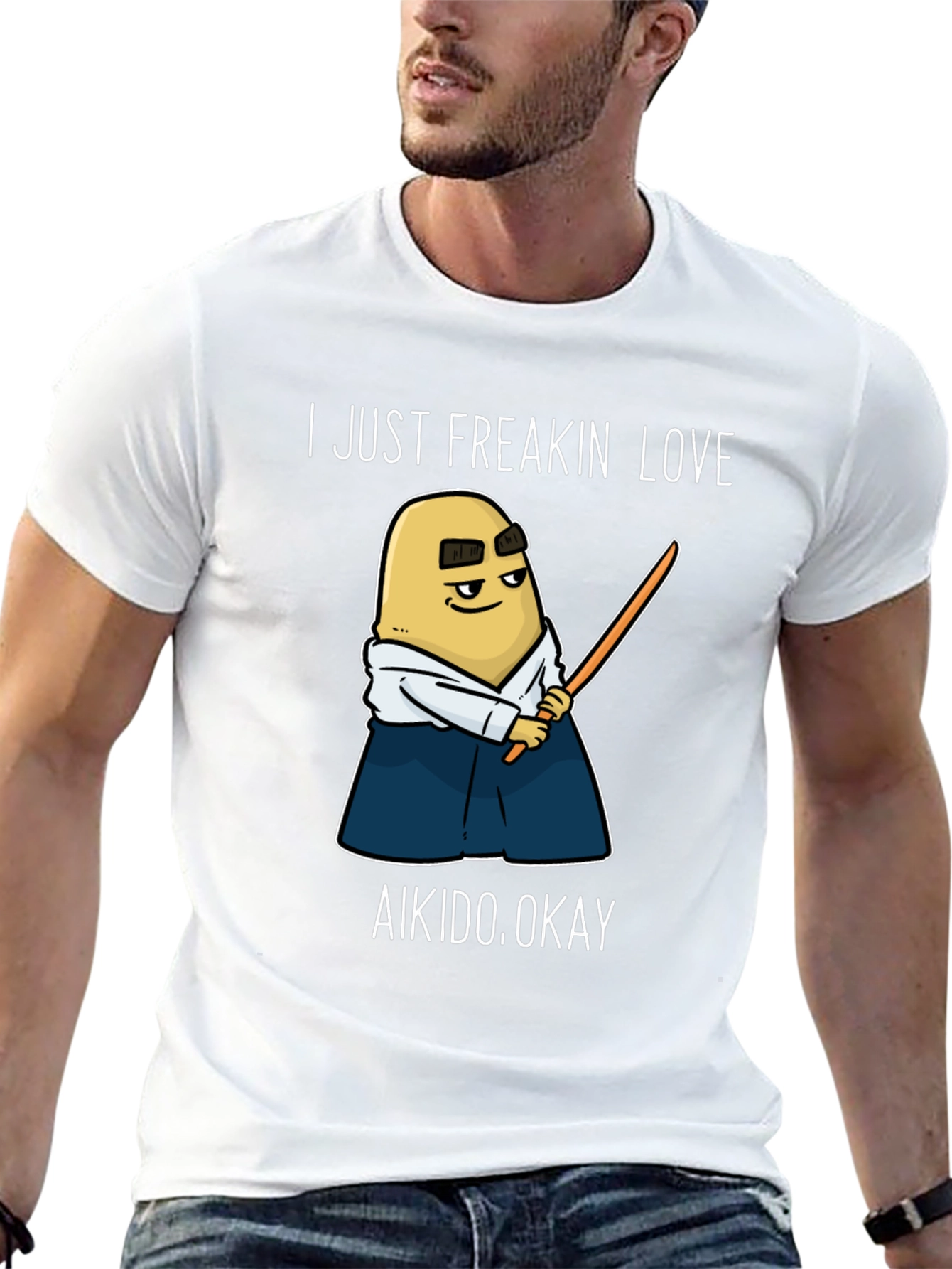 Aikido Potato T-Shirt - I Just Freakin Love Aikido!