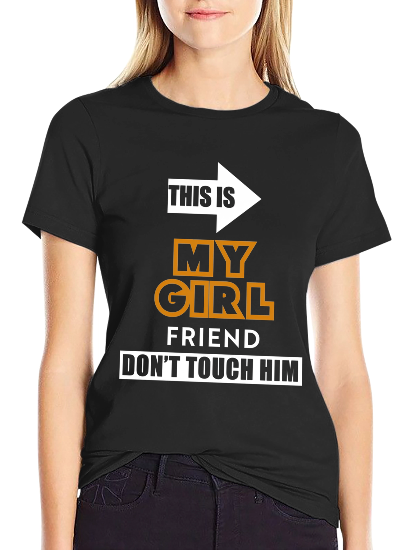 Funny My Girlfriend Graphic T-Shirt
