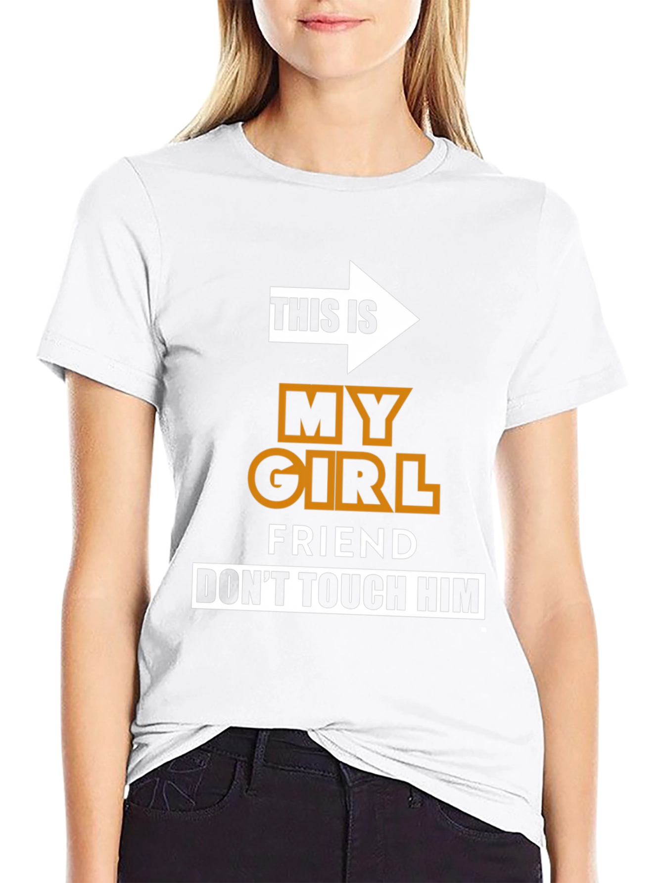 Funny My Girlfriend Graphic T-Shirt
